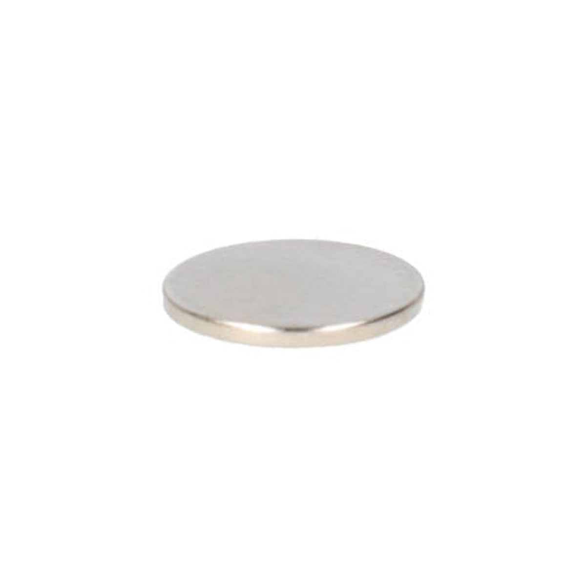 Neodym Scheibenmagnet Ø10 x 0,5 mm N48 NiCuNi