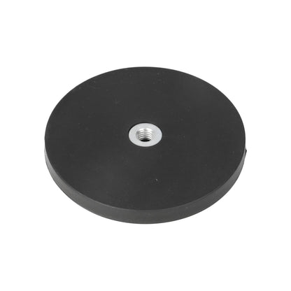 Neodym Gummientopfmagnet Ø88 x 8,5 mm N40 Innengewinde M8