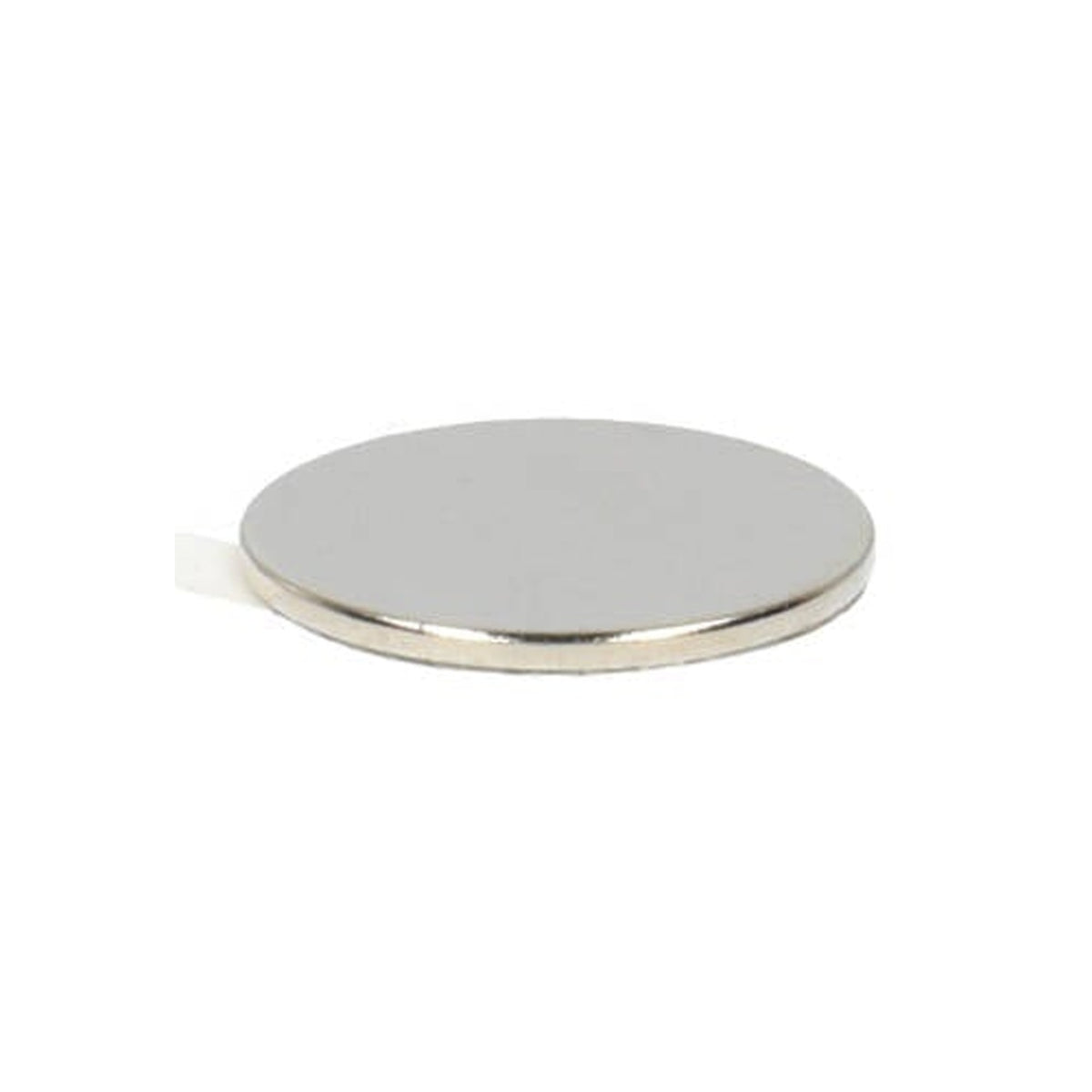 Neodym Scheibenmagnet Ø15 x 1,5 mm N45 NiCuNi selbstklebend