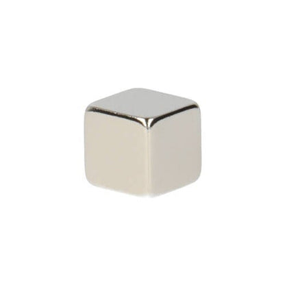 Neodym Würfelmagnet 8 x 8 x 8 mm N45 NiCuNi
