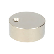 Neodym Scheibenmagnet Ø60 x 25 mm N48 NiCuNi mit Senkloch