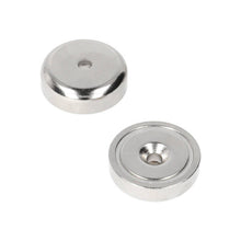 Neodym-Topfmagnet Ø25 x 8 x 4,2 mm N40 NiCuNi Bohr-/Senkloch