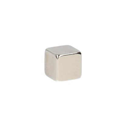 Neodym Würfelmagnet 6 x 6 x 6 mm N45 NiCuNi