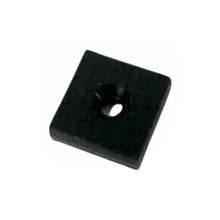 Neodym Quadermagnet 19 x 19 x 6,4 mm N45 kunststoffummantelt mit Bohr-/Senkloch