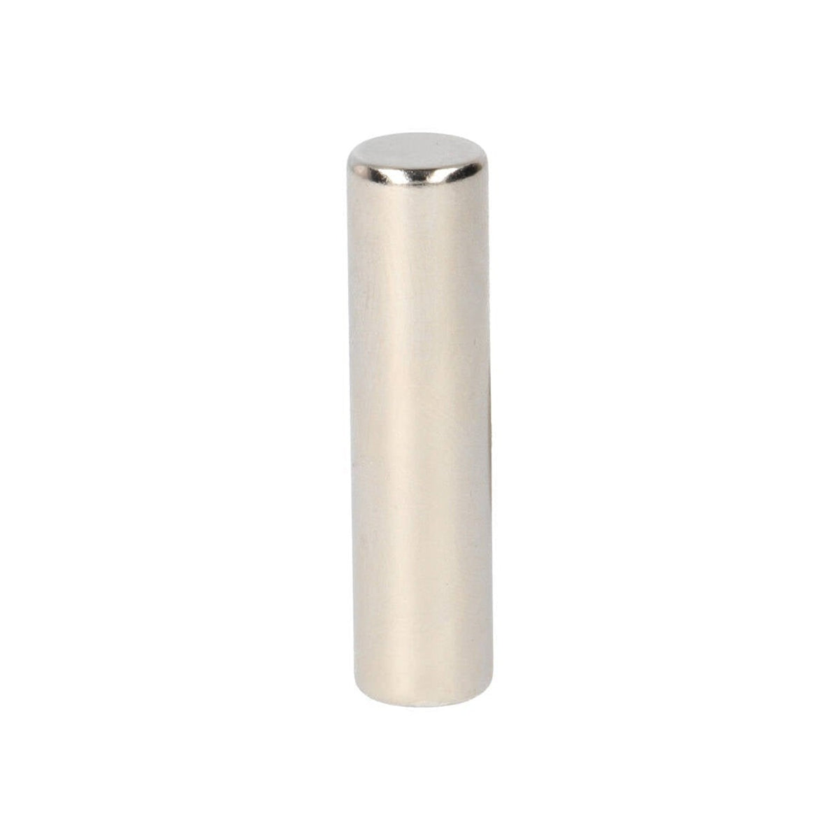 Neodym-Stabmagnet Ø 10 x 50 mm N52 NiCuNi diametral magnetisiert