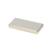 Neodym Blockmagnet 40 x 20 x 3 mm N45 NiCuNi