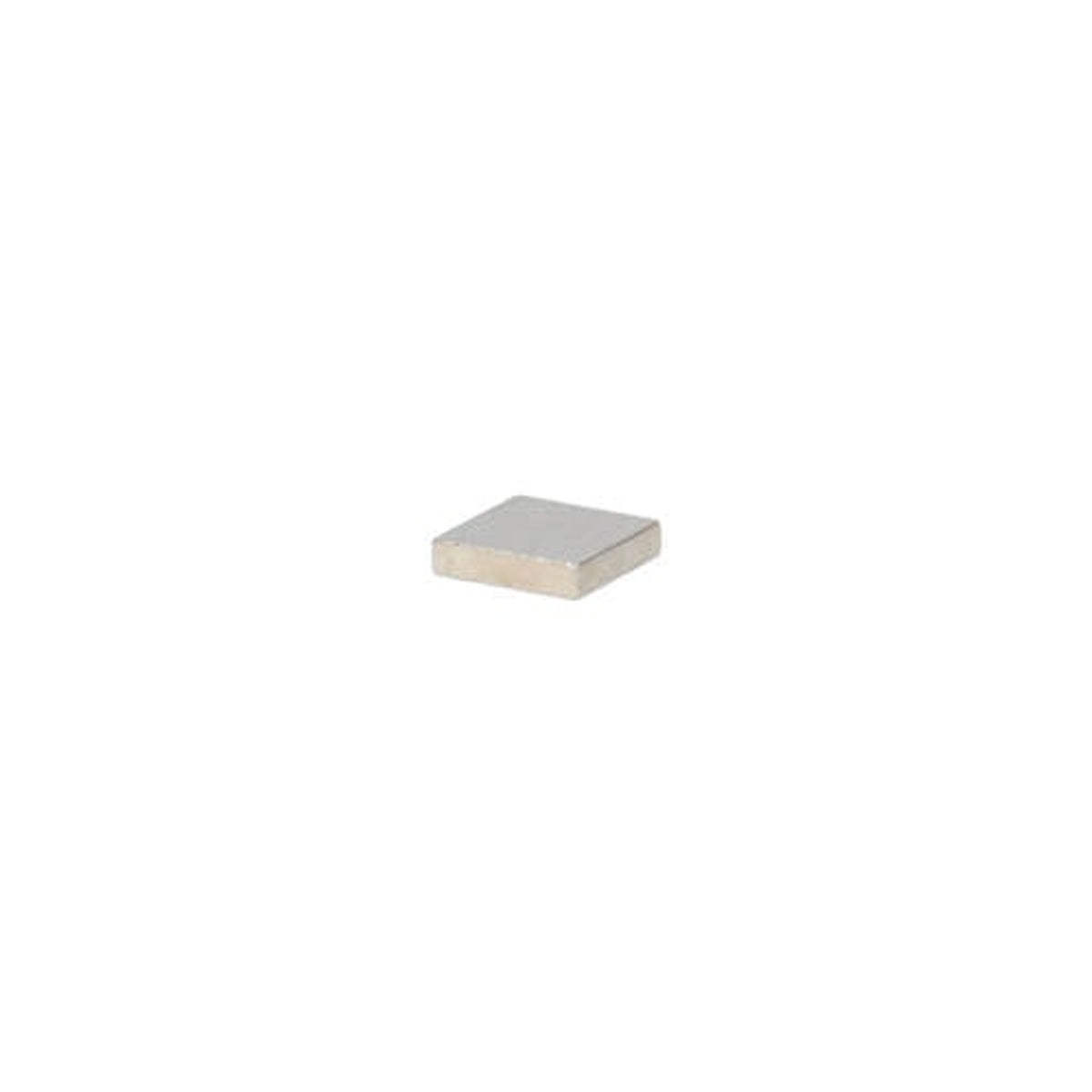 Neodym Quadermagnet 4 x 4 x 0,9 mm N50 NiCuNi