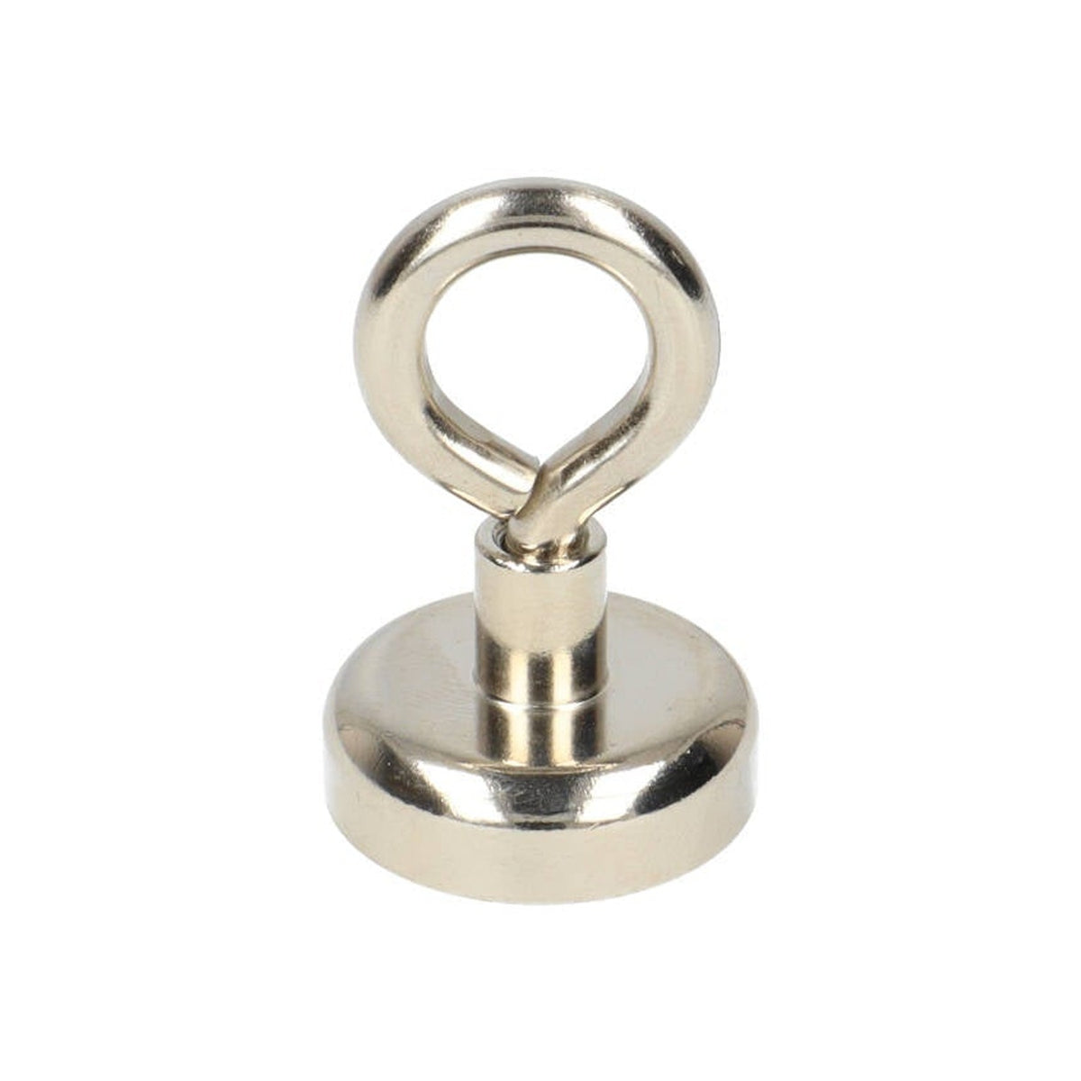 Neodym Ösenmagnet Ø25 x 8 mm N40 Stahltopf NiCuNi