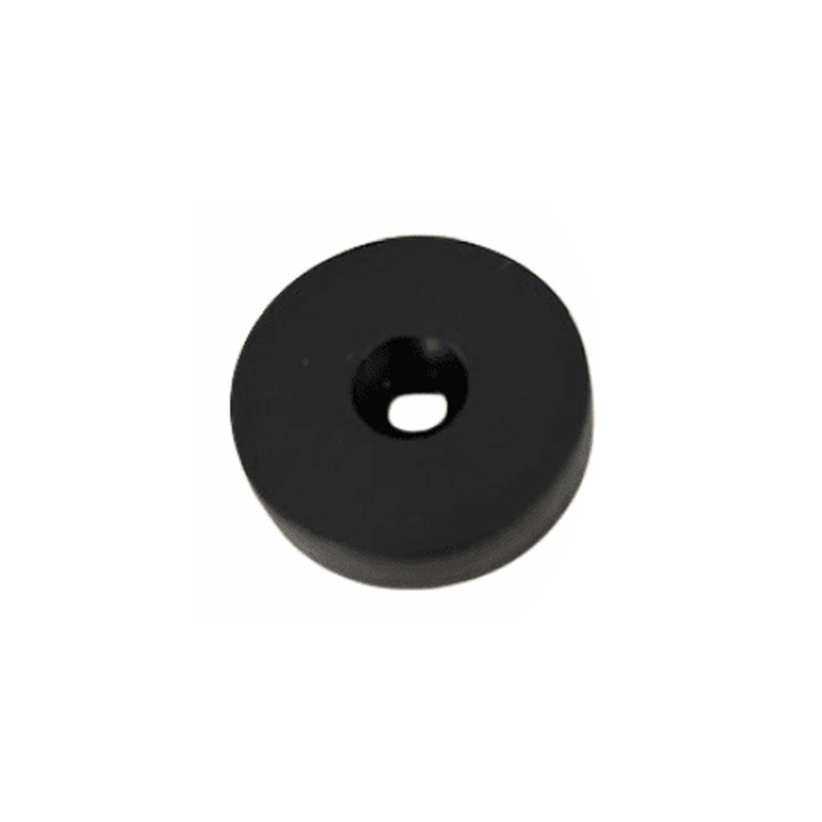 Neodym Ringmagnet Ø17,5 x Ø8,1 x 4,75 mm kunststoffummantelt mit Bohr-/Senkloch