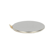 Neodym-Scheibenmagnet Ø22 x 1 mm N48 NiCuNi selbstklebend