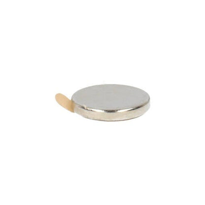 Neodym Scheibenmagnet Ø10 x 1,5 mm N45 NiCuNi selbstklebend