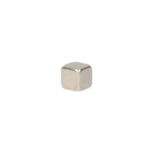 Neodym Würfelmagnet 4 x 4 x 4 mm N45 NiCuNi
