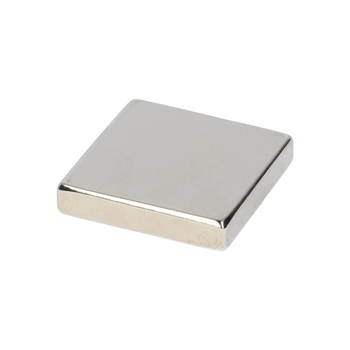 Neodym-Blockmagnet 25 x 25 x 5 mm N45 NiCuNi