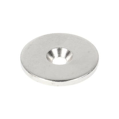 Stahlring Ø32 x Ø11 x 3 mm mit Bohr-/Senkloch (kein Magnet)