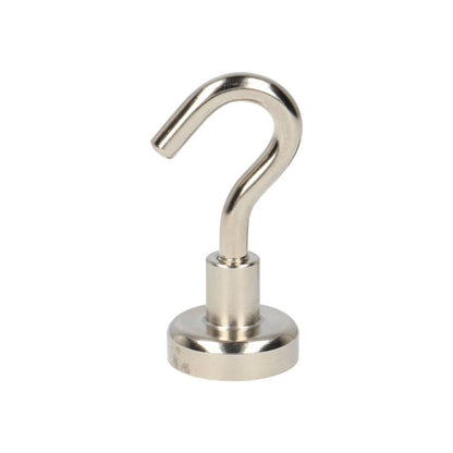 Neodym Hakenmagnet Ø13 x 5 mm N40 Stahltopf NiCuNi