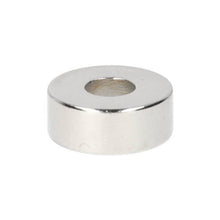 Neodym Ringmagnet Ø15 x Ø6 x 6 mm N50 NiCuNi