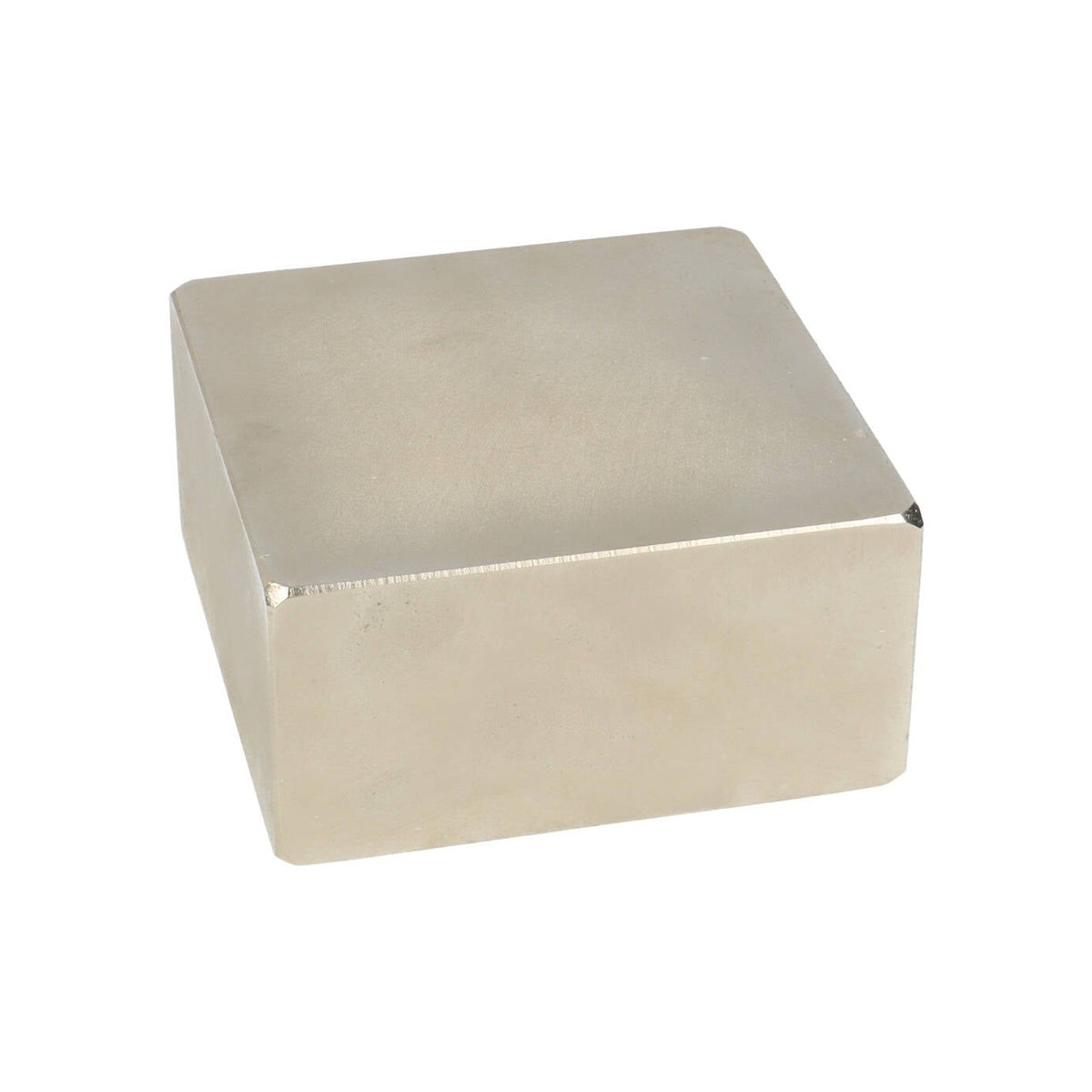 Neodym Blockmagnet 80 x 80 x 40 mm N50 NiCuNi