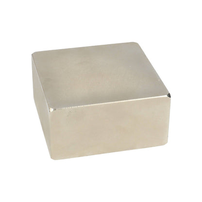Neodym Blockmagnet 80 x 80 x 40 mm N50 NiCuNi