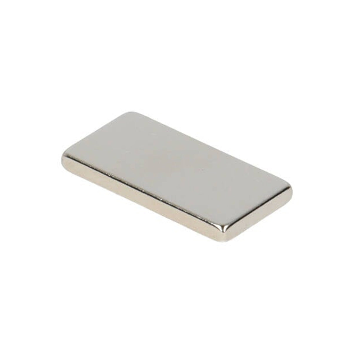 Neodym Quadermagnet 20 x 10 x 2 mm N45 NiCuNi
