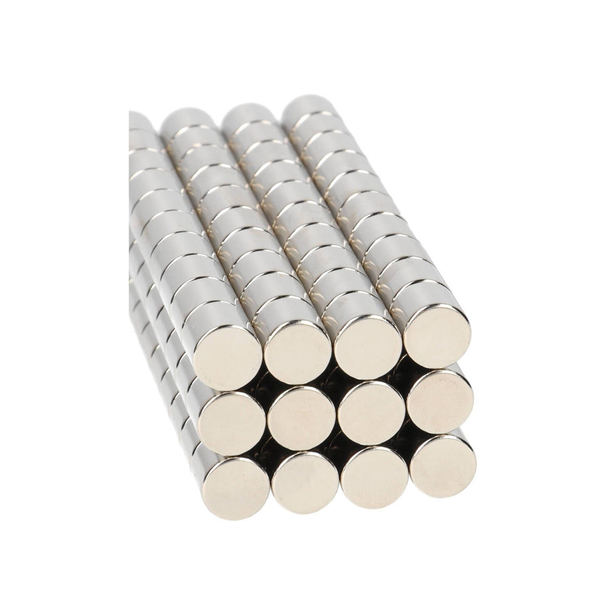 Neodym Scheibenmagnet Ø8 x 8 mm N48 NiCuNi