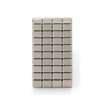 Heizkörperfolien-Magnete 8x4x3 mm – Neodym N50 – 40 Stück