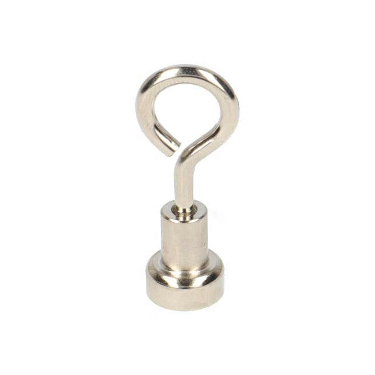 Neodym Ösenmagnet Ø10 x 4,5 mm N40 Stahltopf NiCuNi