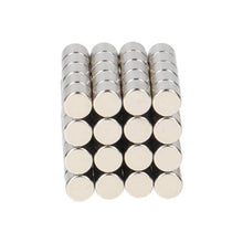 Neodym Scheibenmagnet Ø4 x 4 mm N48 NiCuNi
