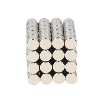 Neodym Scheibenmagnet Ø4 x 4 mm N48 NiCuNi