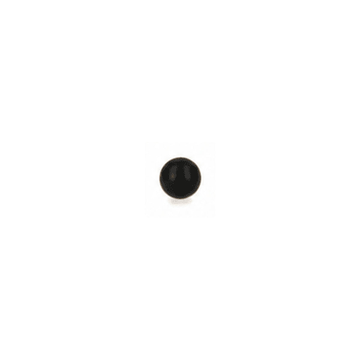 Neodym-Kugelmagnet Ø 5 mm, N52, Epoxidharz, schwarz