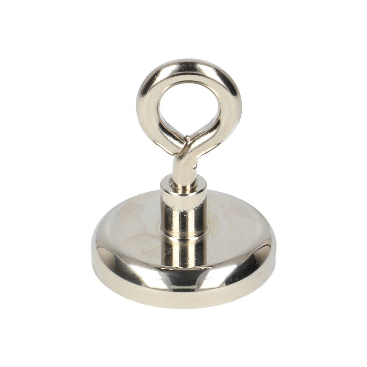 Neodym Ösenmagnet Ø40 x 8 mm N40 Stahltopf NiCuNi