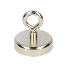 Neodym Ösenmagnet Ø60 x 18 mm N40 Stahltopf NiCuNi