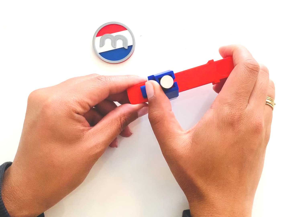 Magneet dispenser - maximale afmetingen: hoogte 3mm, Ø10mm - Magnetenspecialist Import & Export B.V.