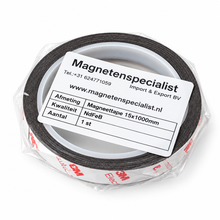 Neodym-Magnetband 15 x 1000 mm N48 selbstklebend