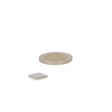 Neodymium Blokmagneet 10 x 10 x 2 mm N48 NiCuNi - Magnetenspecialist Import & Export B.V.