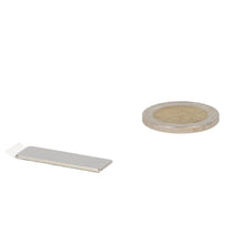 Neodymium Blokmagneet 30 x 10 x 1 mm N45 zelfklevend NiCuNi - Magnetenspecialist Import & Export B.V.