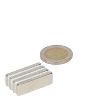 Neodymium Blokmagneet 30 x 10 x 3 mm N45 NiCuNi - Magnetenspecialist Import & Export B.V.