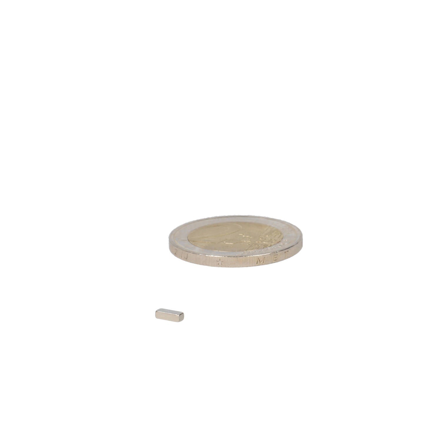 Neodymium Blokmagneet 5 x 2 x 1,5 mm N45 NiCuNi - Magnetenspecialist Import & Export B.V.