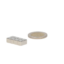 Neodymium Kubusmagneet 6 x 6 x 6 mm N45 NiCuNi - Magnetenspecialist Import & Export B.V.
