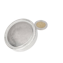 Neodymium Potmagneet Ø60 x 15 mm N40 NiCuNi draadbus M8 - Magnetenspecialist Import & Export B.V.
