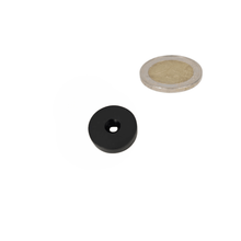 Neodymium Ringmagneet Ø17,5 x 4,75 mm met kunststof beschermlaag en boor-/verzinkgat - Magnetenspecialist Import & Export B.V.