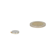 Neodymium Schijfmagneet Ø12 x 2 mm N48 NiCuNi zelfklevend - Magnetenspecialist Import & Export B.V.