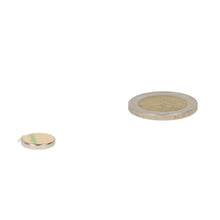 Neodymium Schijfmagneet Ø12 x 2 mm N48 NiCuNi zelfklevend - Magnetenspecialist Import & Export B.V.