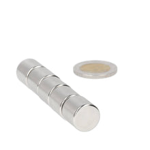 Neodymium Schijfmagneet ø15 x 15 mm N48 NiCuNi - Magnetenspecialist Import & Export B.V.
