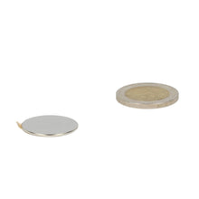 Neodymium Schijfmagneet Ø22 x 1 mm N48 NiCuNi zelfklevend - Magnetenspecialist Import & Export B.V.
