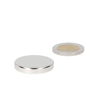 Neodymium Schijfmagneet Ø30 x 4 mm N45 NiCuNi - Magnetenspecialist Import & Export B.V.