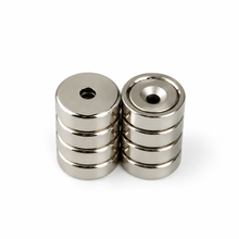 Inspektionsklappen-Set – 8 verschraubbare Magnete Ø16 mm mit Senkloch
