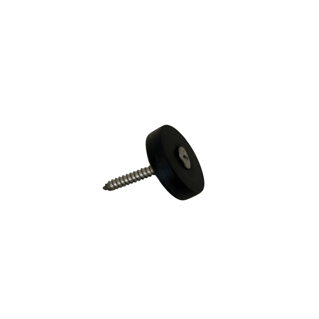 Ringmagneet 25,4 mm (D) x 6,35 mm (H) - Neodymium met Kunststof Beschermlaag en Verzinkgat - Magnetenspecialist Import & Export B.V.