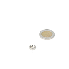 Stalen Ring Ø10 x Ø7,1 x 3,5 mm met boor-/verzinkgat (geen magneet) - Magnetenspecialist Import & Export B.V.