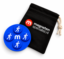 Startnummer Magneten Laufen Rosa Weiß 8 Stück