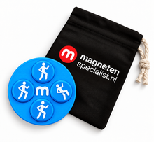 Startnummer Magneten Laufen Rosa Weiß 8 Stück